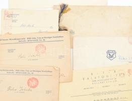 cca 1939-1942 9 db vegyes meghívó (tavaszi közgazdász tea, Budapesti Szt, Imre Collegium stb.)