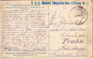 1917 Ukrainische Legion an der Strypa, Befestigungsarbeiten "Stumpfpanzer". Offizielle Kar...