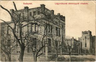 1913 Budapest XI. Lágymányosi dohánygyár (EB)