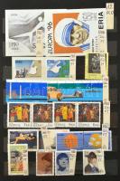 Európa CEPT kb. 220 különféle kiadás közte blokkok 10 lapos közepes berakóban. Néhány bélyeg tapadt