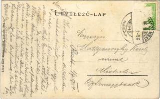 1914 Rimaszombat, Rimavská Sobota; M. kir. földműves iskola, tanulók lakása. Lévai Izsó kiadása / fa...