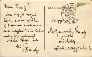 1913 Tornalja, Safárikovo, Tornala; utca részlet, Czenthe Pál üzlete / street view, shop (EK)