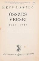Mécs László (1895-1978) költő, szerzetes verseinek gépiratai, összesen 79 vers, közte 24, ami nem je...