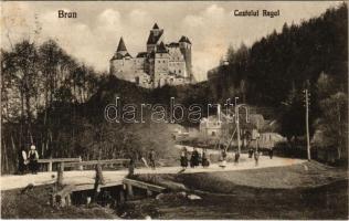 Törcsvár, Törzburg, Bran-Poarta, Bran; Castelul Regal / kastély. I. Munteanu és N. Popovci kiadása. Adler felvétele / castle