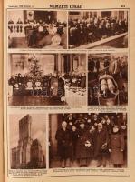 1930 A Nemzeti Újság képes mellékletének teljes évfolyama bekötve. Félvászon-kötés