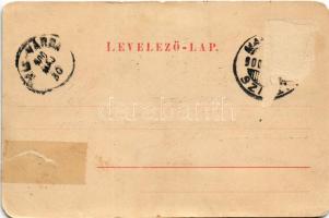 1900 Máramarossziget, Sighetu Marmatiei; Kozös hadsereg kaszárnya, laktanya, Erdélyi út, Kir. Törvén...