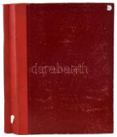 1932 A Nemzeti Magazin teljes évfolyama bekötve. Képes. Félvászon-kötés