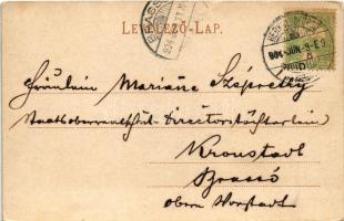 1904 Herkulesfürdő, Herkulesbad, Baile Herculane; Dalszínház, Stefánia szálloda. Krizsány R. kiadása...