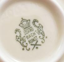 Schaubachkunst porcelán váza. Kézzel festett, jelzett, hibátlan 25 cm