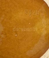 Áttört kerámia padlóváza. Mázas kerámia, formaszámmal jelzett, minimális kopással. 44 cm