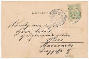 1902 Gyulafehérvár, Karlsburg, Alba Iulia; Csillagda (csillagvizsgáló), Hátulsó várkapu, Római katol...