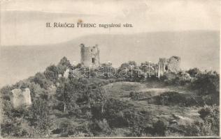 Nagysáros castle of Ferenc Rákoczi II.