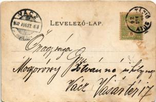 1902 Austro-Hungarian K.u.K. military art postcard. litho (EM)