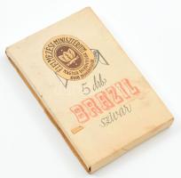 Élelmezési Minisztérium Brazil szivar, 5 db, eredeti dobozában