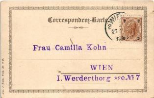 Gruss aus... / Austro-Hungarian K.u.K. military art postcard. Alex J. Klein Nr. 6. litho (EK)