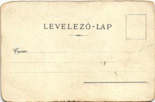 Austro-Hungarian K.u.K. military art postcard, cavarymen. litho (b)