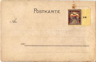 Austro-Hungarian K.u.K. military art postcard (EK)