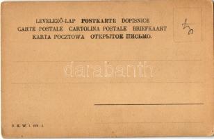 Austro-Hungarian K.u.K. military art postcard, infantry. B.K.W.I. 829-1. (fl)