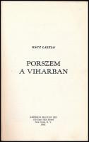 Rácz László: Porszem a viharban. New York, 1965. Amerikai Magyar Szó. 194 p. Kiadói, javított papírb...