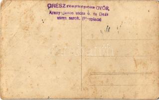 Magyar katona / Hungarian military, soldier. Gresz fényképész (Győr) photo (EK)