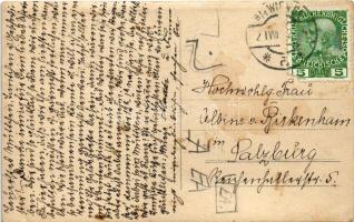 1912 Osztrák-magyar tiszt lovaglás közben / Austro-Hungarian K.u.K. military, officer riding on a ho...