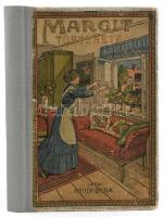 Krúdy Gyula: Margit története 15 képpel. Bp., Közlöny nyomda. Kiadói aranyozott vászonkötésben, cserélt gerinccel.