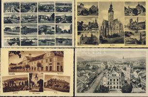 75 db különböző háború előtti megíratlan jó állapotú Felvidék / 75 diff Slovakia unused, good quality