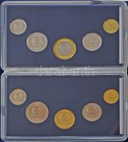 Szingapúr 2013. 5c-1$ (10xklf) forgalmi sor díszcsomagolásban T:1
Singapore 2013. 5 Cents - 1 Dolla...