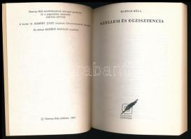 Hamvas Béla: Szellem és egzisztencia. Pannónia Könyvek. Hamvas Béla tanulmányainak a szövegét gondoz...