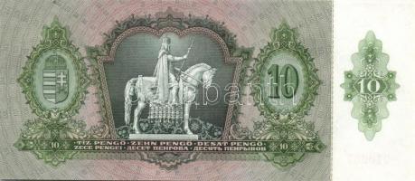 1936. 10P (3x) egymás utáni sorszámokkal T:I