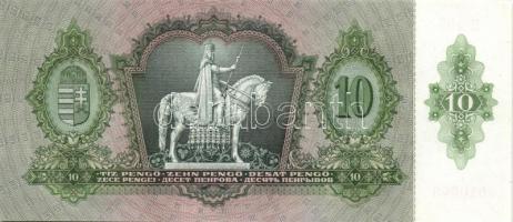 1936. 10P (3x) egymás utáni sorszámokkal T:I