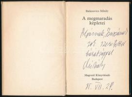 Balázsovics Mihály: A megmaradás képletei. Bp.,1985., Magvető. Kiadói kartonált papírkötés.

A sze...