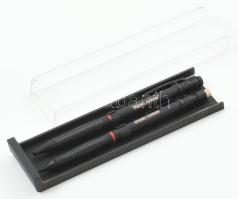 Rotring toll és ceruza műanyag tokban