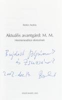 Bohár András: Aktuális avantgárd: M. M. Hermeneutikai elemzések. Aktuális avantgárd 1. Bp., 2002., R...