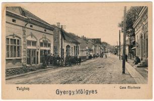 Gyergyótölgyes, Tölgyes, Tulghes, Tulghies; Casa Nicolescu / Nicolescu Aurél üzlete és saját kiadása / shop (Rb)