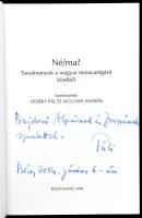 Né/ma? Tanulmányok a magyar neoavantgárd köréből. Szerk.: Deréky Pál és Müller András. Aktuális avan...