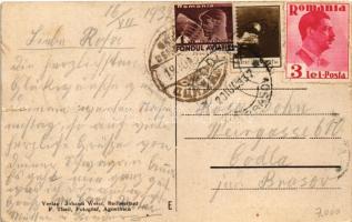 1937 Homoródfürdő, Homoród-fürdő, Baile Homorod; Hunterusfürdő / Honterusbad, Ansicht vom Berge. Ver...