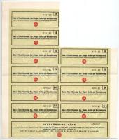 Budapest 1923. "Ganz és Társa-Danubius Gép-, Waggon- és Hajó-Gyár Részvénytársaság" részvé...