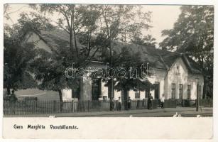 1928 Margitta, Marghita; vasútállomás / railway station / Gara. photo (fa)