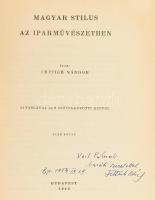 Fettich Nándor: Magyar stílus az iparművészetben. I-II. köt. A mű III. kötetben teljes. Bp., 1943-19...