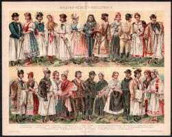 cca 1900 össz. 30 db színes illusztráció a Pallas Nagy Lexikonából és Meyers Konversation-Lexikonból...