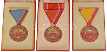 1965. "Szolgálati Érdemérem - A Haza Fegyveres Szolgálatában" 10, 15, 20, 25, 30, 35 és 40...