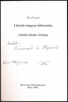 Tar Ferenc: Lincoln magyar tábornoka. Asbóth Sándor életútja. Hévíz, 1998., Hévíz Város Önkormányzat...