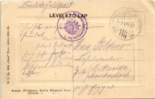 1915 Beregszász, Beregovo, Berehove; megyeháza. W.L. Bp. 6052. Friedmann Moritz kiadása / county hal...