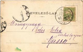 1903 Bártfa, Bártfafürdő, Bardejovské Kúpele, Bardiov, Bardejov; Bornemissza villa. Divald Adolf 154...