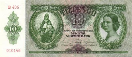 1936. 10P (5x) egymás utáni sorszámokkal T:I