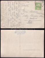 cca 1915-18 I. világháborús magyar kórházi felvétele katonákkal és ápolónőkkel, egyik postázott, más...