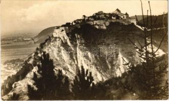 Barcarozsnyó, Rozsnyó, Rosenau, Rasnov; Burg / várrom. Fot. Orig. Emil Fischer II. Serie / Cetatea / castle