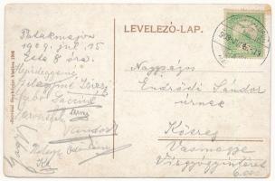 1909 Szováta-fürdő, Baile Sovata; Vörös tó. Szovátai fényképész kiadása / lake (EK)