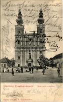 1904 Erzsébetváros, Dumbraveni, Elisabetopol; Római katolikus templom. Scholtes A. kiadása / church (apró szakadás / tiny tear)